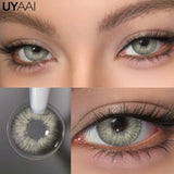 Contact Lenses Beauty Color Contact Eyes choice Color Lenses Makeup Green Lens Cosmetics Gray Eye Lens Natural Brown Lens