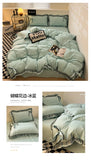 Bedclothes Lace Style Bed Sheets Set Skin-friendly Bedding Set Single Double King Duvet Cover Bed Linen Set For Girls