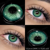 1 Pair NEW Colored Pupils Makeup Green Contact Lenses Beauty Women Colored Pupils Cosmetic Brown Natural Pupils