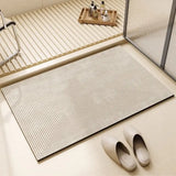 Absorbent Diatom Mud Floor Mat, Non-Slip Bath Rug, Toilet Doormat, Quick Drying Area Rugs, Bathroom Carpet