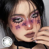 Eye Eyes Color Contacts Colored Contact Lenses Lens Small Pupil Cosplay Anime Soft 2Pcs 6 Months Half Year Use