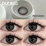 1Pair Color lenses Eyes Brown Rose pupil lenses Cosmetic myopia Large diameter lenses Contact information Fast shipping