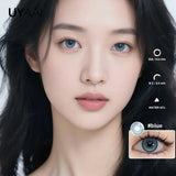 1 Pair Big Eye Color Lens Makeup Colorcon Brown Natural Color Eye Contacts Black Lenses y2k Korean Green Pupils