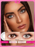 1Pair Color Contact Lenses for Blue Eyes Natural Pupils Green Ice Lenses Eye Color Contact Lens