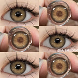 1 Pair Color Contact Lenses for Eyes Cosmetics Blue Contact Lenses Brown High Quality Natural Contact Lenses Gray Lenses
