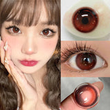 2pcs Color Contact Lenses Pupil 6months Cute Eye Circle Lens