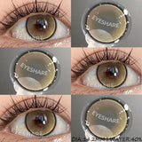 1 Pair Cosplay Contact Lenses for Eyes Colored Fashion Pink Contacts Lens Purple Cosmetic Pupil Yearly Contact Lenses