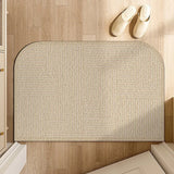 Durable Entrance Mat with Mountain/Wave Design Non-slip Easy-to-Clean Pad for Home Foyer Entrance & Indoor Floors