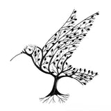 Ikeehome  Hummingbird with Branches Metal Home Decor Items Hummingbird Fall Decor Room Decoration Modern Home Decoration