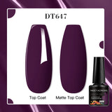 7ml Rubber Base Nail Gel Polish Nude Milky White DIY Nail Art Soak Off Gel Polish Semi Permanent Painting UV Vernis