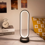 1pc USB-Powered LED Night Light-10 levels Adjustable Brightness,3 type Lighting Circular Desk Lamp For Bedroom,Living Room,Study
