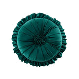 Lotus Leaf Lace Pillow Round Flower Office Back Cushion Creative Circle Home Bedhead Decoration Pillows Homestay Sofa Decor