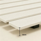 Hollow Grille Bathroom Anti Slip Foot Mat Hotel Bathroom Universal Isolation Water Pad Soft Cushioning To Prevent Collision Mats