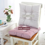 Stripe Garden Patio Seat Cushion Round Chair Pad Home Floor Cushion 22 Inch Window Pad Throw Pillows Indoor/Outdoor