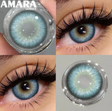 1 Pair Black Color Contact Lenses for Eyes 14.5mm Fashion Contact Lenses Brown Natural Contact Lenses Gray Soft Lens