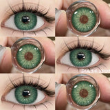 1 Pair Color Contact Lenses for Eyes Cosmetics Blue Contact Lenses Brown High Quality Natural Contact Lenses Gray Lenses