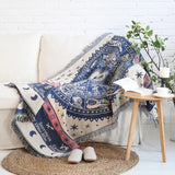 Textile City Nordic Warm Throw Blanket White Constellation Modern Simplicity Thick Sofa Cover Multi Size High Quality Bedspread