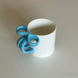 Cute Three-dimensional Bow Underglaze Color Ceramic Mug Plate Gift Girlish Heart Tableware