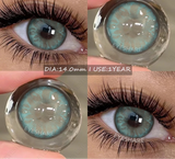 Natural Green Lenses Colored Contacts Lenses for Eyes Gray Pupils Color Lens Brown Contact Yearly Blue Eye Makeup Lens