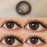 0-800 Degree sLenses ColorLenses Purple Colored Lenses Big Diameter Brown Lenses Blue Color Contact Lenses for Eyes