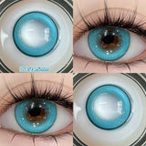 Blue Contact Lenses for Eyes Fashion Color Pupils Beauty Green Lenses Natural Eye Color Lenses for Myopia 1 Pair Cosplay