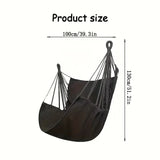 1PC Outdoor Rocking Chair Fabric Hammock Canvas Leisure Swing Chair Dormitory Portable Folding Hanging Chairs Outdoor Furniture