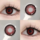 1Pair Natural Myopia Color Contact Lenses Beauty Eyes Brown Pupils High Quality Yearly Use Lenses Contact Cosmetics