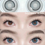 1 Pair Lenses Color Contact Lenses for Eyes Prescription Grey Korean Lenses Brown Natural Lenses With Diopters