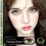 1 Pair Cosplay Color Contact Lenses for Eyes Anime Red Lenses Pink Halloween Cosmetic Contact Yearly Purple Eye Lenses