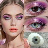 Colored Contact Lenses Power Urban Layer Natural Eye Beauty Lens for Women Daily Makeup