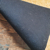 PVC Doormat for Indoor Outdoor Non Slip Imitation Coconut Half-round Floor Mat Durable Outside Door Carpet BathRug Doormat