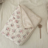 Winter Baby Blanket for Newborn Fleece Cotton Muslin Swaddle Bedding Velvet Stroller Cover New Born Kids Blanket Mother Kids