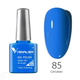 Nail Gel Polish 7.5ml HEMA/TPO FREE Red Sparkle Sequin Gel Nails Beautiful Semi Permanent Soak Off UV LED Gel Polish