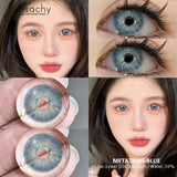 2pcs Colored Contact Lenses for Eyes Cosmetic Blue Lenses Gray Lenses Green Eye Natural Lenses Fashion Lenses Beauty