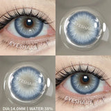 2pcs Blue Contact Lenses Yearly New Colored Lenses for Eyes Brown Natural Cosmetic Gray Eye Lenses Beauty Pupils Makeup