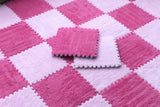 20pcs Ins Style Room Carpet, Bedroom, Children'S Bedside Blanket, Stain Resistant Living Room, Splicing Mat, Floor Mat 30*30 Cm