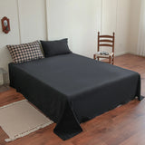 Vintage Style Plaid Bedding Sets 2025 New Soft Bed Sheet Set Woman Duvet Cover For Girls With Pillow Covers Quilt Cover
