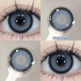 2pcs/pair Beauty Purple Contact Lenses for Eyes Myopia Colored Contact Lenses Natural Blue Lens Fashion Cosplay Pupils
