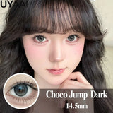 Contact Lenses Cosmetics Lenses Choco Jump Series Eye Color Lens Beauty Black contacts Woman Accesories Natual  Brown lens