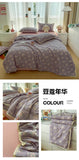Printed Floral Summer Quilt Four Piece Set Suitable for Bedroom Bedding Set Summer Quilt Bed Sheet With Pillowcases Home Textile