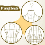 Hanging Half Body Torso Mannequin Dress Form, Support, Convenient, Torso Body Female Mannequin for Boutique Display