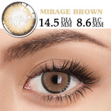 1 Pair Brown Natural Eye Color Lens Blue Color Contact Lenses for Eyes Aesthetic Lenses Purple Eye Contacts