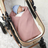 Baby Blankets Knitted Newborn Boy Girl Bedding Quilt 90*70CM Plaid Infant Stroller Swaddle Envelop Wrap Fashion Solid Super Soft