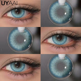 Color Contact Lenses Beauty Blue Lens Makeup Big Eyes Black Gray Contacts Lenses Green Pupils Natual Brown Pupils Cosmetic