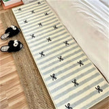 Irregular Carpet for Bedroom Cute Bow Floor Mat Soft Fluffy Foot Mats Bedside Carpets Cute Girl Rug Home Decoration Rugs