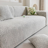 High Elastic Texture All-Inclusive Sofa Cover Summer Comfort Corner Couch Covers for Office Stretch Dustproof Armchair Protector