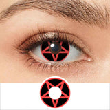 14MM Sharingan Rinnegan Halloween Contact Lenses Sclera Lenses Cosplay Contacts Eye Contact Lens Crazy Lens For Eyes