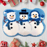 Christmas Tree Home Rugs Bedroom Rug Carpet Floor Mat Entrance Door Bedroom Bath Toilet Anti Slip Mats Imitation Cashmere Carpet