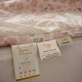 Korean 100% Cotton Summer Quilt Cool Feeling Quilt Bare Sleeping Skin-Friendly For Women Romantic Bedroom Decor Queen Size