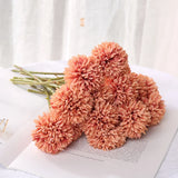 5Pcs Hydrangea Artificial Flowers Bouquet For Home Bedroom Decor Wedding Decoration Craft Vases Flower Arrangement Accessories